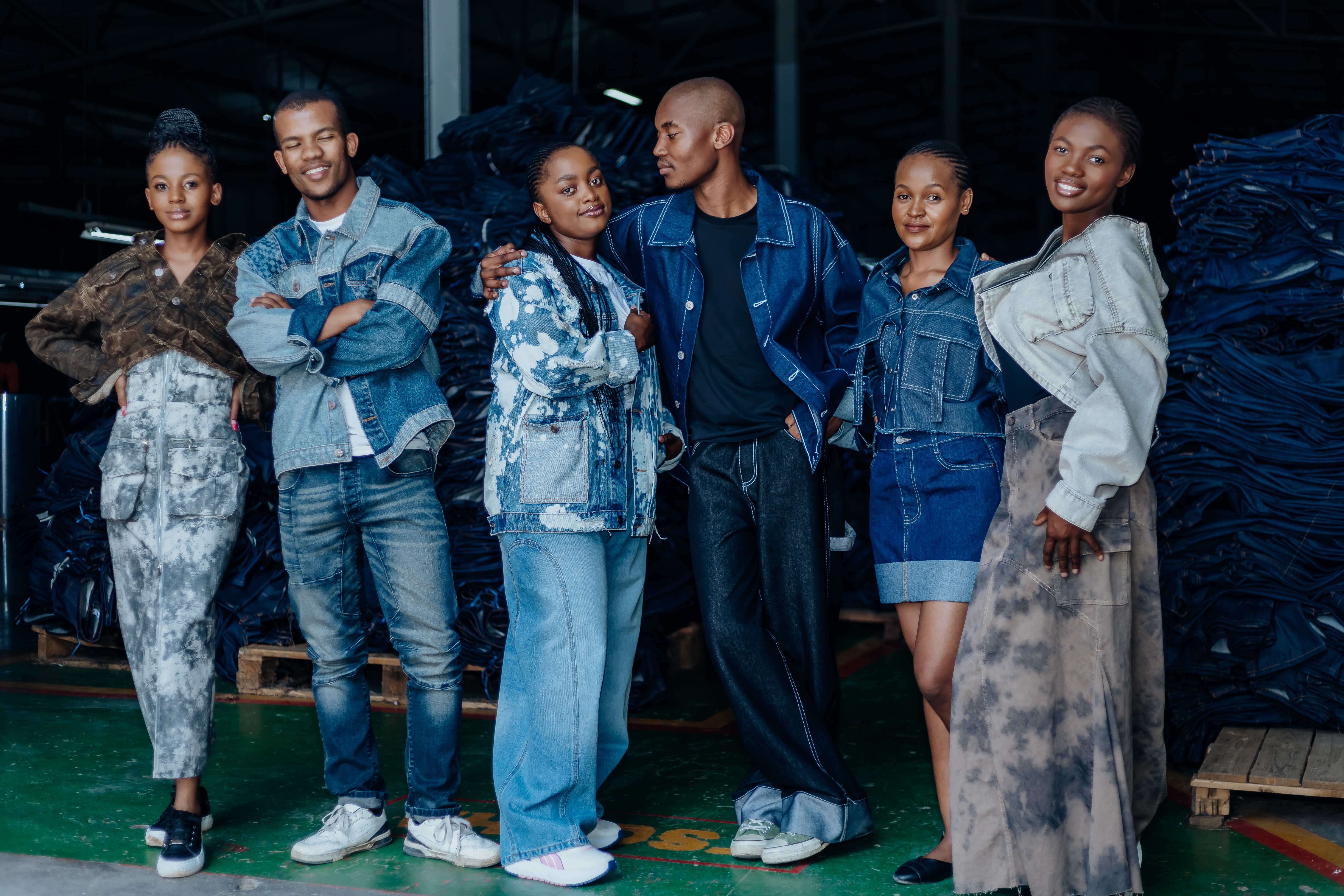 CGM Presitex denim garment manufacturing facility in Lesotho, Southern Africa